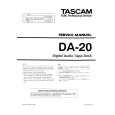 TEAC DA-20 Manual de Servicio