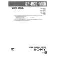 SONY ICF4910 Manual de Servicio