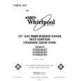 WHIRLPOOL SF3020SRW4 Catálogo de piezas