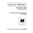 VIEWSONIC 14ES Manual de Servicio
