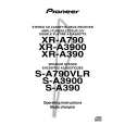 PIONEER X-A390/YPWXJ Manual de Usuario