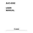 CANON BJC-8200 Manual de Usuario