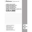 PIONEER CDJ-200/WYXJ Manual de Usuario