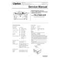CLARION 28185 CL70A Manual de Servicio