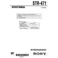 SONY STR-471 Manual de Servicio