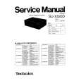 TECHNICS SU-X520D Manual de Servicio
