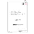 AF-S VR ZOOM-NIKKOR ED 24-120MM F/3.5-5.6G IF AF-S VR ZOOM-NIKKOR ED 24-120MM F/3.5-5.6G IF