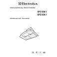 ELECTROLUX EFC939.1AL/CH Manual de Usuario