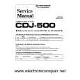 PIONEER CDJ500G Manual de Servicio
