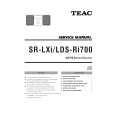 TEAC SR-LXI Manual de Servicio