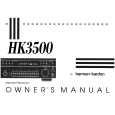 HARMAN KARDON HK3500 Manual de Usuario