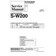 KENWOOD SW200 Manual de Usuario