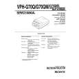 SONY VPH-G70QM Manual de Servicio