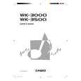 CASIO WK3500 Manual de Usuario