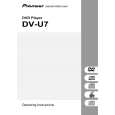 PIONEER DV-U7/RDXJ/RD Manual de Usuario