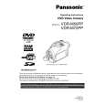 PANASONIC VDRM50PP Manual de Usuario