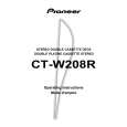 PIONEER CT-W208R Manual de Usuario