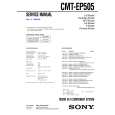 SONY CMTEP505 Manual de Servicio