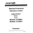 PANASONIC TX-28W1I Manual de Usuario