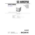 SONY SSWMSP80 Manual de Servicio