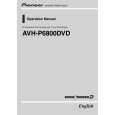 PIONEER AVH-P6800DVD/RE Manual de Usuario