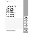 PIONEER XV-EV61A/DDRXJ Manual de Usuario