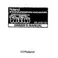 ROLAND SR-JV80-08 Manual de Usuario