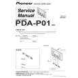 PIONEER PDA-P01/WL Manual de Servicio