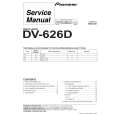 PIONEER DV-626D/WV Manual de Servicio