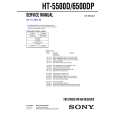 SONY HT5500D Manual de Servicio