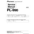 PIONEER PL-990/WYXCN15 Manual de Servicio