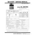 SHARP EL-2901RH Manual de Servicio