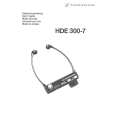 SENNHEISER HDE300-7 Manual de Usuario
