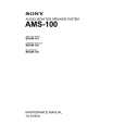SONY AMS-100 Manual de Servicio