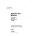 SONY CDX-805 Manual de Usuario