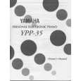 YAMAHA YPP-35 Manual de Usuario