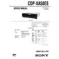 SONY CDPXA50ES Manual de Servicio