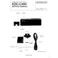 KENWOOD KDCC400 Manual de Servicio