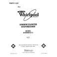 WHIRLPOOL DU8300XX2 Catálogo de piezas