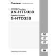 PIONEER XV-HTD330/KCXJ Manual de Usuario