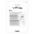 FOSTEX VF-16 Manual de Usuario