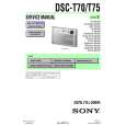 SONY DSC-T75 LEVEL3 Manual de Servicio