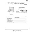 SHARP FU-21SE-S Manual de Servicio