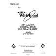 WHIRLPOOL RF391PXWW1 Catálogo de piezas