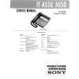 SONY ITA550 Manual de Servicio