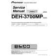 PIONEER DEH-3700MPXU Manual de Servicio