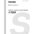 TOSHIBA V-752UK Manual de Servicio