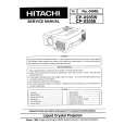 HITACHI CP-X935E Manual de Servicio