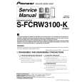 PIONEER S-FCRW3100-K/XTWUC Manual de Servicio