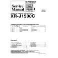PIONEER XRJ1500C Manual de Servicio